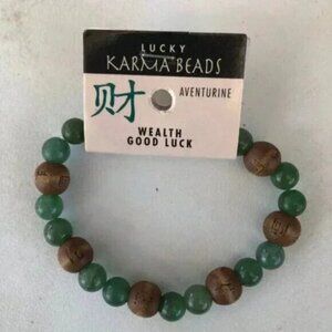 New Lucky Karma Bead  - Wealth  Good Luck - bracelet